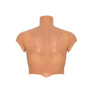 T-SHIRT DE SILICONE DE TORSO MASCULINO COM ABODMINAIS - Image 4
