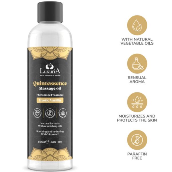 ÓLEO DE MASSAGEM BAUNILHA EXÓTICA | 150 ML