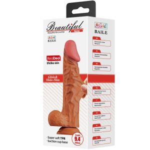 BAILE - BURAQ DILDO REALÍSTICO 24 CM NATURAL - Image 6