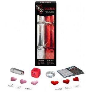 KIT DE JOGOS ERÓTICOS SEX! CRACKERS 1 JOGOS ERÓTICOS