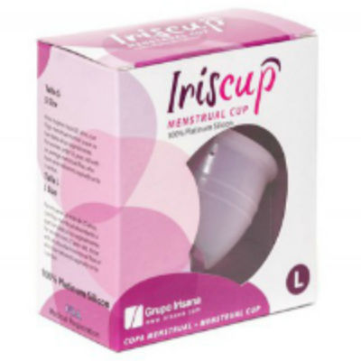 COPO MENSTRUAL IRISCUP + BOLSA ESTERILIZADORA | L