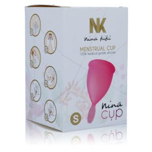 COPO MENSTRUAL NINACUP ROSA TAMANHO S