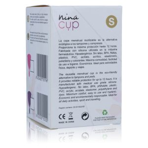 COPO MENSTRUAL NINA KIKÍ ROSA | S - Image 3