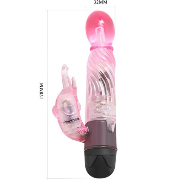 VIBRADOR GIVE YOU A KIND OF LOVER (ROSA) | 17,8 CM