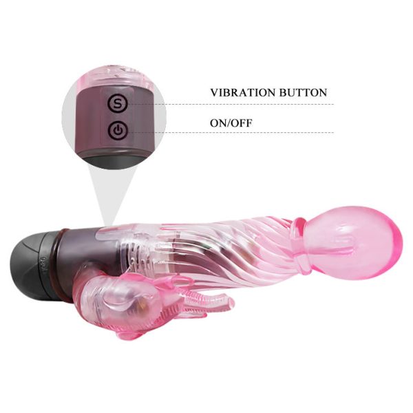VIBRADOR GIVE YOU A KIND OF LOVER (ROSA) | 17,8 CM