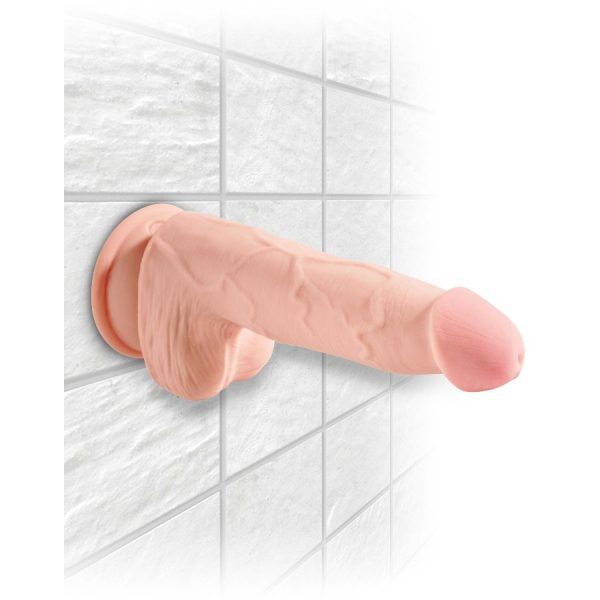 DILDO REALÍSTICO TRIPLE DENSITY (COM TESTÍCULOS) | 14 CM