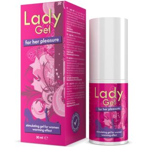 ESTIMULANTE FEMININO LADY GEL (EFEITO CALOR) | 30 ML 1 ESTIMULANTE