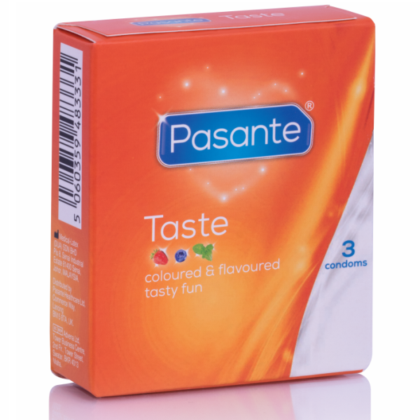 PRESERVATIVOS SABORIZADOS PASANTE