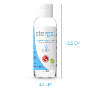 GEL HIGIENIZANTE DE MÃOS STERGEL (ALOE VERA) | 100ML - Image 2