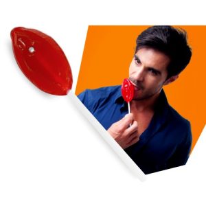 CHUPA-CHUPA SECRET PLAY EM FORMA DE VULVA