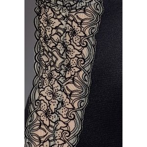 CAMISA DE NOITE E TANGA MONTANA PRETA PASSION 6 CAMISA DE NOITE E TANGA MONTANA PRETA PASSION - Image 3