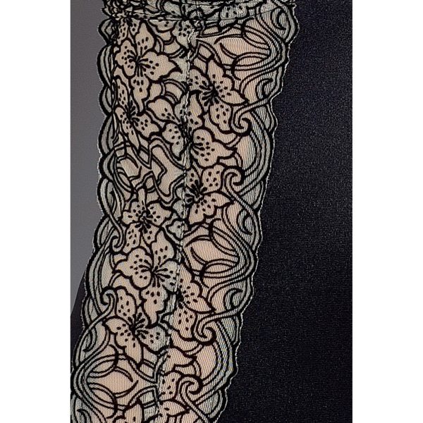 CAMISA DE NOITE E TANGA MONTANA PRETA PASSION 2 CAMISA DE NOITE E TANGA MONTANA PRETA PASSION