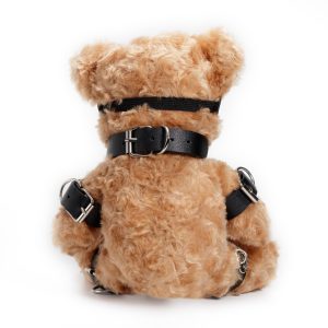 URSO DE PELÚCIA BONDAGE CRUSHITO PRETO 31CM CRUSHIOUS - Image 3