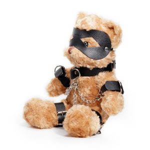 URSO DE PELÚCIA BONDAGE CRUSHITO PRETO 31CM CRUSHIOUS - Image 4