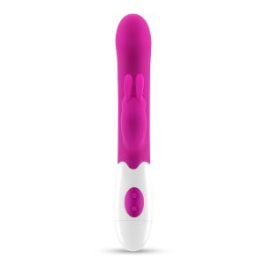 VIBRADOR COM ESTIMULADOR DE CLITÓRIS JIGGLIE E LUBRIFICANTE À BASE DE ÁGUA INCLUÍDO CRUSHIOUS - Image 3