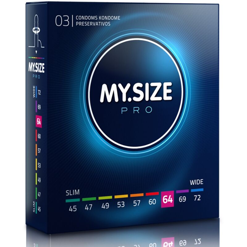 PRESERVATIVOS MY SIZE PRO 64 MM