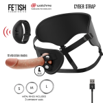 STRAP-ON + DILDO VIBRATÓRIO CYBER STRAP | L