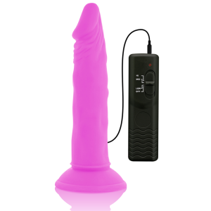 DIVERSIA VIBRADOR FLEXÍVEL (LILÁS) | 23 CM / 4,3 CM - Image 1