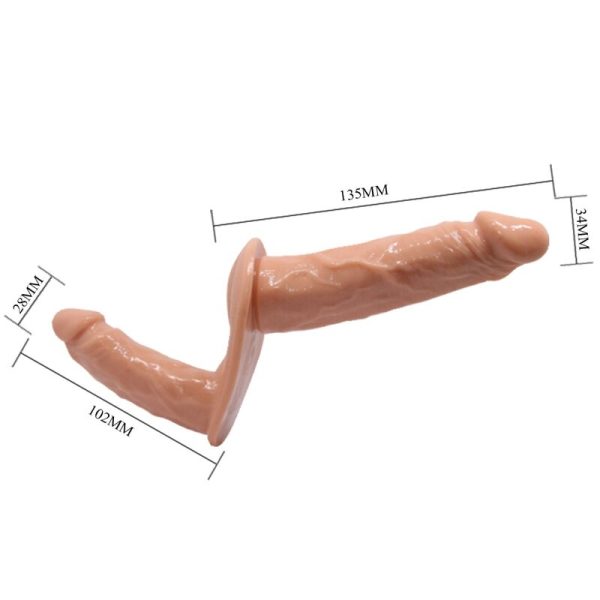 STRAP-ON COM DILDO DUPLO BAILE ULTRA PASSIONATE