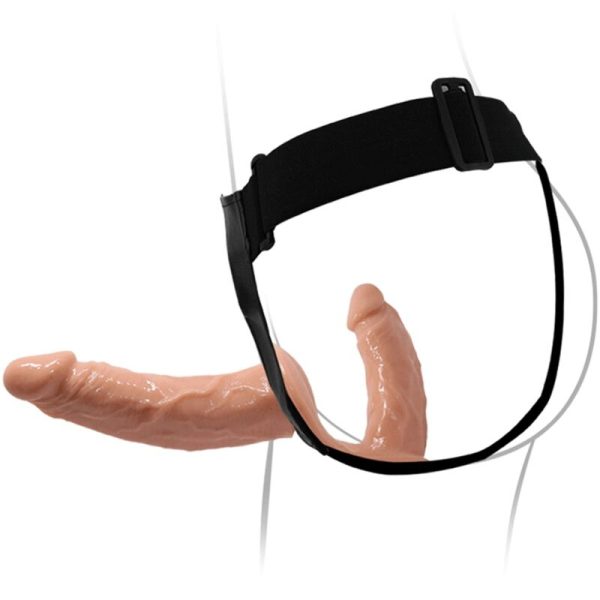 STRAP-ON COM DILDO DUPLO BAILE ULTRA PASSIONATE