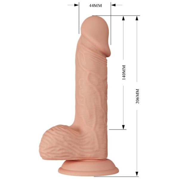 DILDO REALÍSTICO CATOBLEPAS (COM VIBRAÇÃO) | 20.6 CM