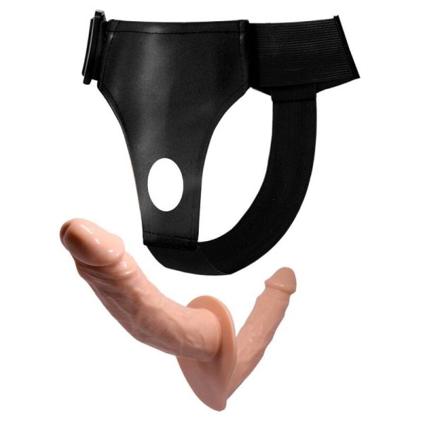 STRAP-ON COM DILDO DUPLO BAILE ULTRA PASSIONATE 2