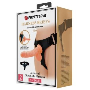 STRAP-ON BRIEFS COM DILDO REALISTA TOM | 20 CM - Image 10