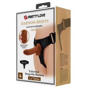 STRAP-ON BRIEFS COM DILDO REALISTA MICHAEL | 20 CM - Image 10