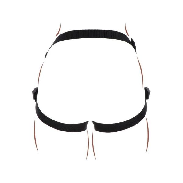 STRAP-ON ARNÊS GET REAL (PRETO)
