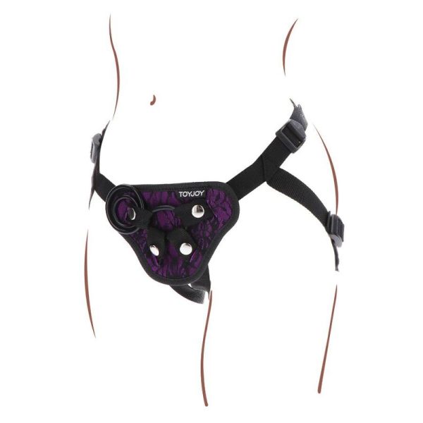 STRAP-ON ARNÊS GET REAL (ROXO)