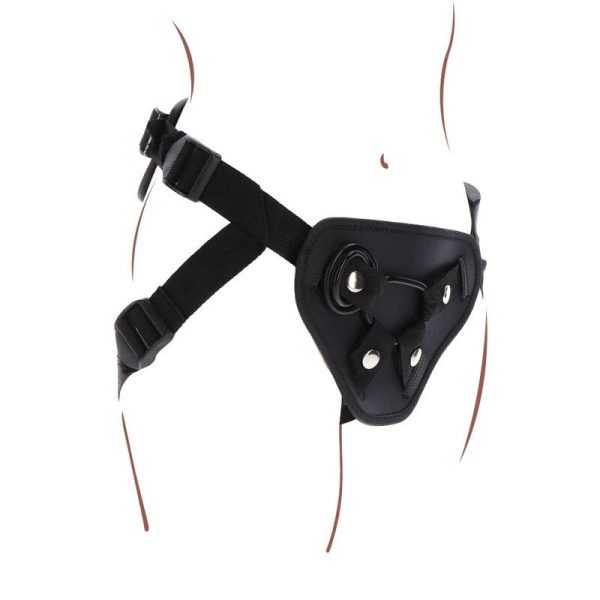 STRAP-ON ARNÊS GET REAL DELUXE (PRETO)
