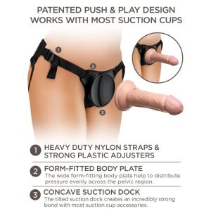 STRAP-ON AJUSTÁVEL PARA PRINCIPIANTES COM DILDO DE 15.2 CM - Image 9