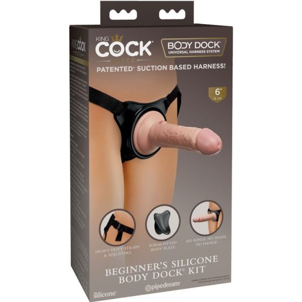 STRAP-ON AJUSTÁVEL PARA PRINCIPIANTES COM DILDO DE 15.2 CM