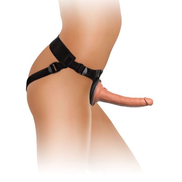 STRAP-ON AJUSTÁVEL COM DILDO DE 17.8 CM