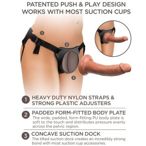 STRAP-ON AJUSTÁVEL COM DILDO DE 17.8 CM - Image 10