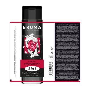 ÓLEO DE MASSAGEM BRUMA EFEITO CALOR (MORANGO) | 100 ML - Image 6