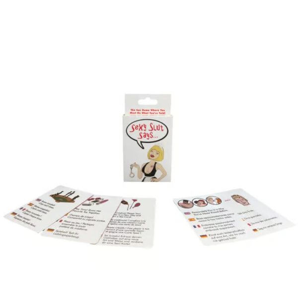 JOGO DE CARTAS ERÓTICAS SEXY SLUT SAYS
