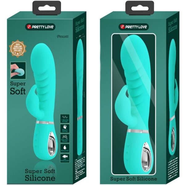 VIBRADOR PRESCOTT RABBIT (VERDE)