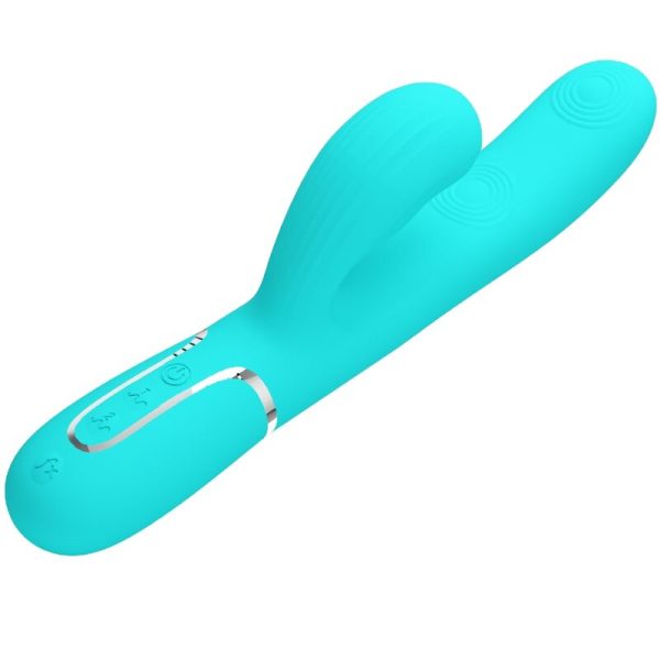 VIBRADOR PERLITA 3 EM 1 (VERDE) 2 VIBRADOR PERLITA 3 EM 1 (VERDE)
