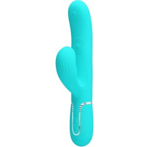 VIBRADOR PERLITA 3 EM 1 (VERDE) 11 VIBRADOR PERLITA 3 EM 1 (VERDE)