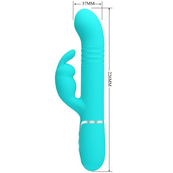VIBRADOR RABBIT COALE (VERDE)