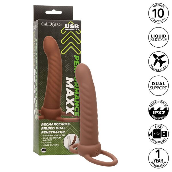 VIBRADOR PARA PENETRAÇÃO DUPLA