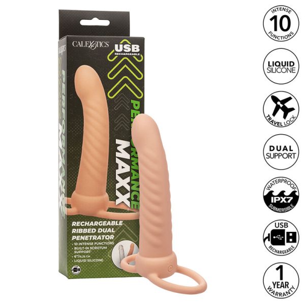 VIBRADOR PARA PENETRAÇÃO DUPLA