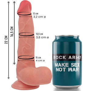 DILDO REALISTA RANGER DUAL DENSITY | 22 CM - Image 3