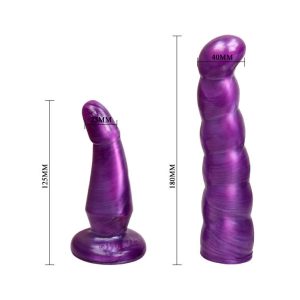 BAILE - ARNES ANAL Y VAGINAL FEMENINO LILA PUNTO G 17 CM - Image 7