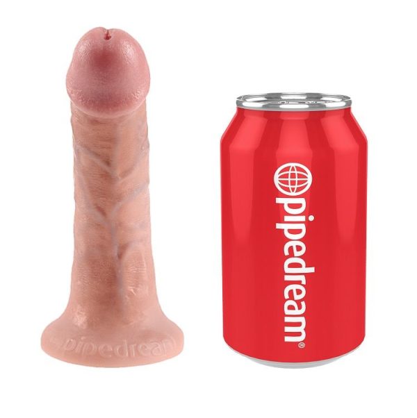 STRAP-ON KING COCK COM DILDO DE 15.2 CM