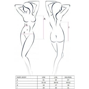 BODY DARYL (PRETO) | L/XL 5 BODY DARYL (PRETO) | L/XL - Image 3