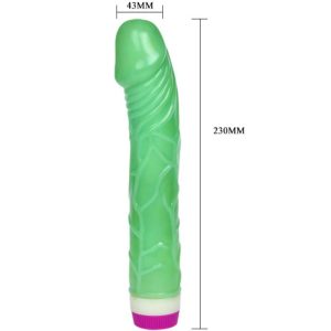 BAILE - WAVES OF PLEASURE VIBRADOR 23 CM VERDE - Image 7