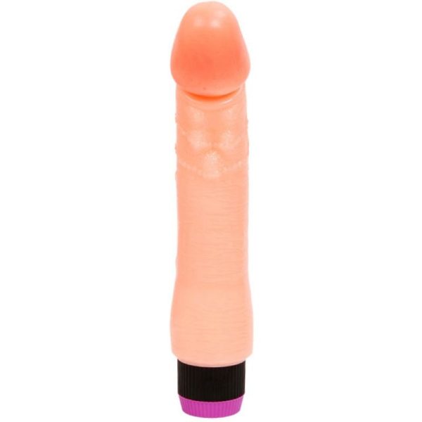 BAILE - VIBRADOR REALÍSTICO FLEXIBLE NATURAL 24 CM