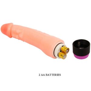 BAILE - VIBRADOR REALÍSTICO FLEXIBLE NATURAL 24 CM - Image 8